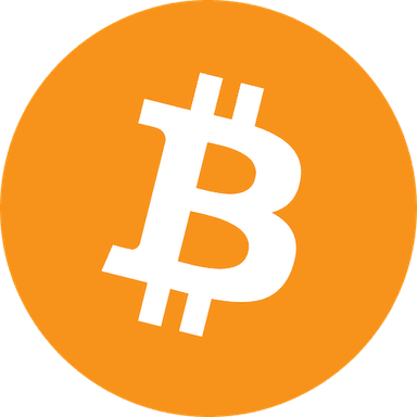 Logo of the Bitcoin cryptocurrency